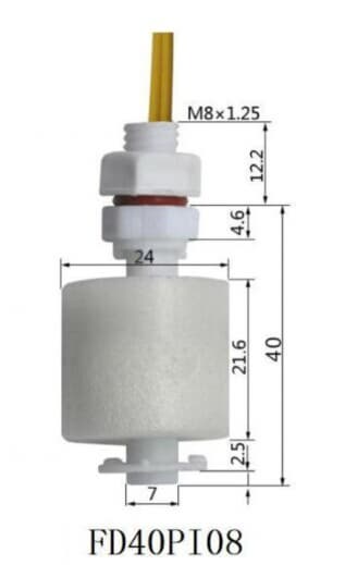 Magnetic Float Level Switch for Electric Water Heaters